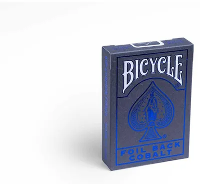 Obrázok produktu pre Bicycle METALLUXE COBALT, 56 kusov, Modrá, 1 veža/veží, 4 rok / roky, Chlapec / dievča, Deti / dospelí