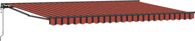 Obrázok produktu pre Rám markízy Oranžová a Čierna 500 × 300 cm