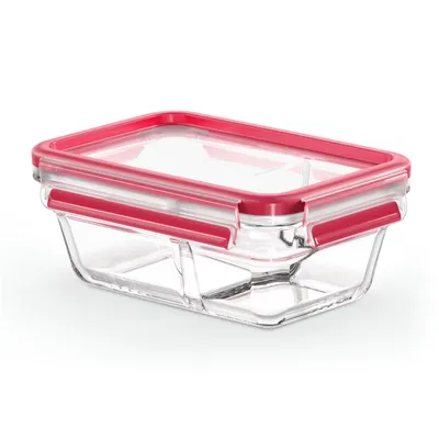 Obrázok produktu pre EMSA CLIP & CLOSE N10407, Box, Obdĺžnikový, 0,8 L, Priehľadná, Sklo, 420 °C
