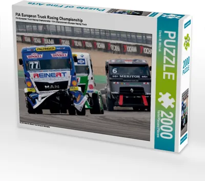 Produktbild von CALVENDO Puzzle European Truck Racing Championship 2000 Teile Puzzle quer | 2000 Teile Lege-Größe 90x67cm Foto-Puzzle für glückliche Stunden