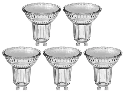 Produktbild von 5 x Osram LED PAR16 Glas Reflektor 4,3W = 50W GU10 350lm Neutralweiß 4000K 36°