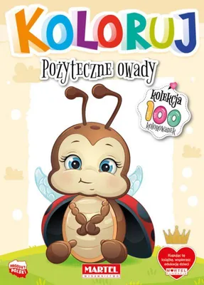 Obrázok produktu pre Ausmalbuch "Farbe" Nützliche Insekten Martel