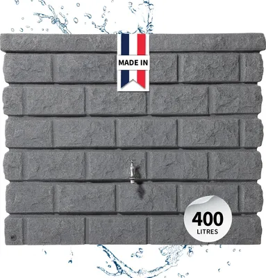 Image de GRAF Rocky Réservoir mural 400L darkgranite