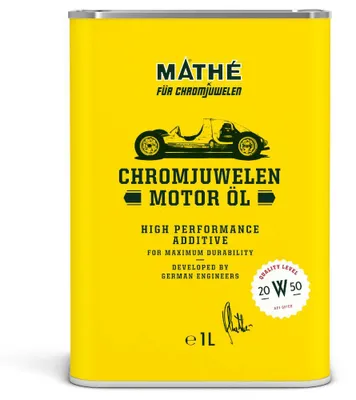 Produktbild von MATHÉ Chromjuwelen Motor Öl 20W-50 1,0 l