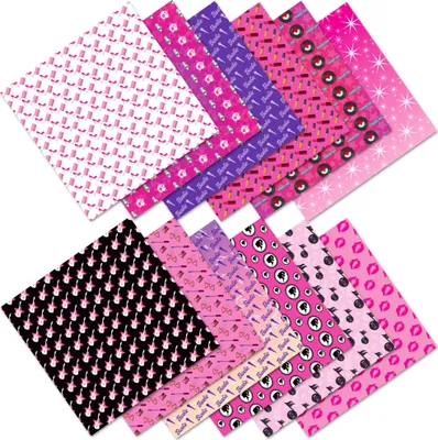 Image de 63 feuilles 12 designs papier scrapbook, 15cm bloc de papier coloré pour scrapbooking, papier de bricolage imprimé d'un côté pour scrapbooking, fabrication de cartes, décoration (couleur 40)