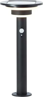 Zdjęcie produktu dla Lampa Solarna LED BRILLIANT GARVINA, Czujnik Ruchu, Stal Nierdzewna, 4W, Czarna