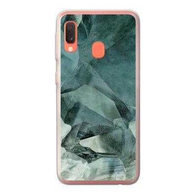 Produktbild von MuchoWow® Handyhülle Schutzhülle Hülle für Samsung Galaxy A20e Mineralien - Kristalle - Naturstein Silikon Softcase Handy Hülle - Abdeckung