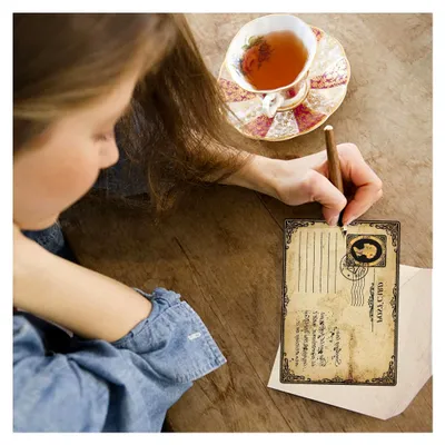 Produktbild von Vintage-Stempel und Postkartenstempel für DIY Scrapbooking und Dekoration