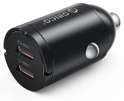 Produktbild von Orico MiniRing 30W 2x USB-C Autoladegerät