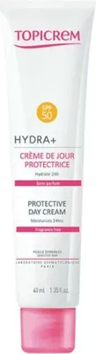 Produktbild von Topicrem Crème Face Care Hydra+ schützende Tagescreme