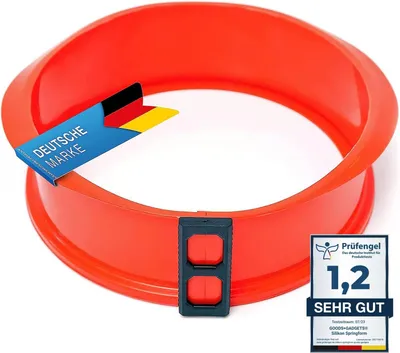 Immagine prodotto di Teglia a molla in silicone - Rosso