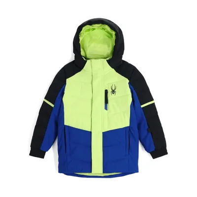 Productafbeelding van Spyder Impulse synthetische donsjas - Limoenkleur - Maat 104 (5)