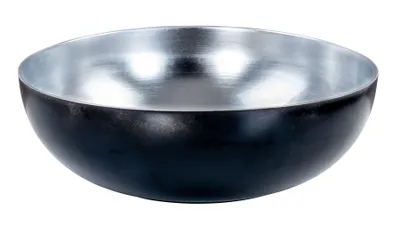 Produktbild von Schüssel Rund Ø30cm Schwarz Silber Schale Dekoschale Tischdeko Aufbewahrung