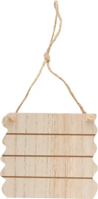 Produktbild von VBS Holz-Schild "Planke", MDF-Holz furniert