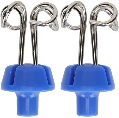 Produktbild von Infusionsständerhalter aus Dauerhaftem Material - 2 Stück - Innendurchmesser 13 mm - Stabiler Aufhängeständer