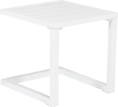 Produktbild von Beistelltisch BARBADOS aus weißem Aluminium
