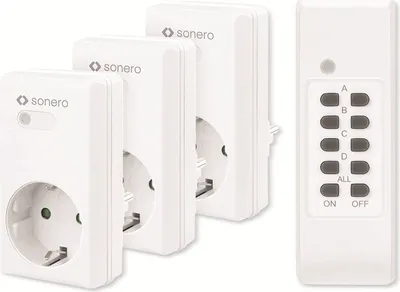 Image de SONERO Kit de prises radio S-RCS203, intérieur