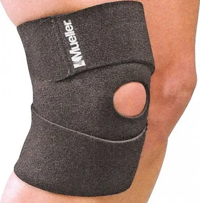 Produktbild von Kompakte Neopren Kniebandage schwarz -  Unigröße