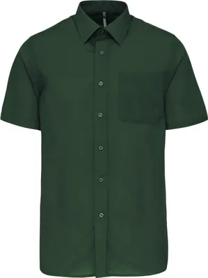 Produktbild von Kariban Popeline Kurzarmhemd Baumwollpolyester pflegeleicht für Herren