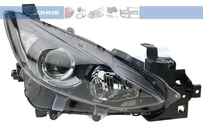 Immagine prodotto di Johns, faro anteriore adatto a Mazda 3 09/13-01/17 H15 H11 lato passeggero destro BHR1510K0 BHR1510K0A