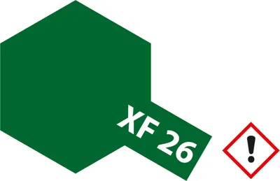 Produktbild von XF-26 Dunkelgruen matt - 23ml Acrylstreichfarbe wasserloeslich Tamiya 300081326