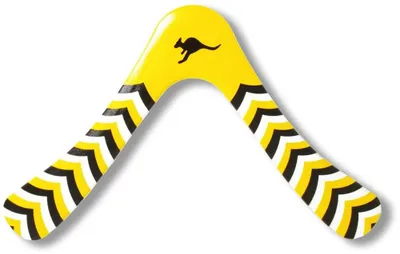 Produktbild von Boomerang Fan Boomerang Kunststoff Rechtshänder 30cm Outdoor Spielzeug