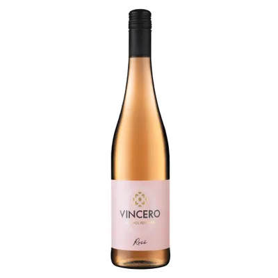 Produktbild von VINCERO Rosé - Premium alkoholfreier Wein (<0,5%) Erfrischend & fruchtig entalkoholisierter Rosewein aus Deutschland (0,75l)