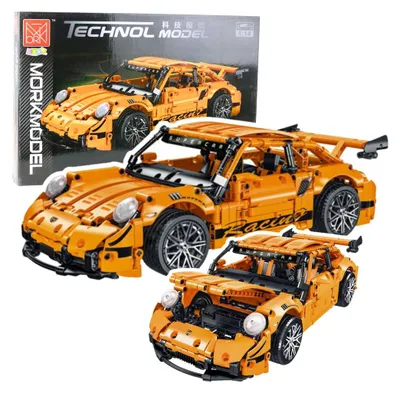 Obrázek produktu pro Stavebnice Gt Racing Car Orange 1:14 1268 El.