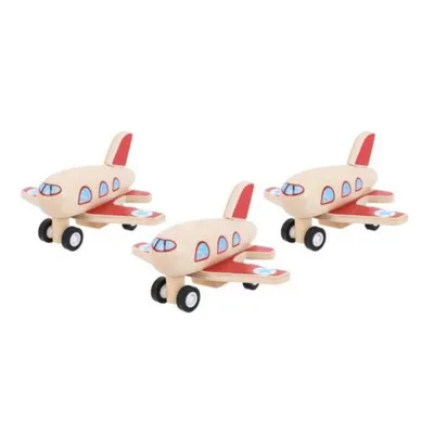 Image de Bigjigs Toys Avion en bois à remonter 1 pièce