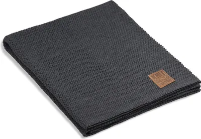 Produktbild von Knit Factory Maxx Plaid - Anthrazit - 160x130 cm