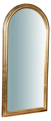 Wandspiegel gold 44x92 cm mit Haken, Shabby Chic