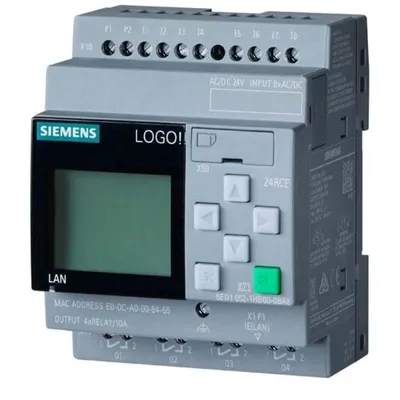 Produktbild von Siemens 6ED10521HB080BA1, Automatisierungs-Steuermodul, Wand-montiert, Leistung, 24 V, 24 V, -20 - 55 °C