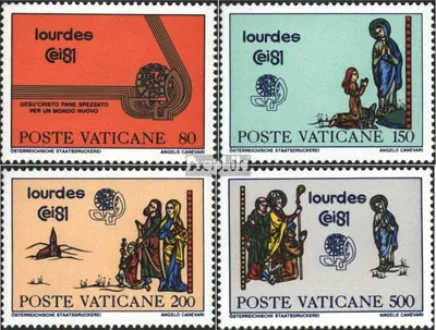 Produktbild von Briefmarken Vatikanstadt 1981 Mi 785-788 (kompl.Ausg.) postfrisch Weltkongreá