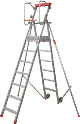 Produktbild von Facal Platea Podesttreppe Aluminium S300 7 Stufen