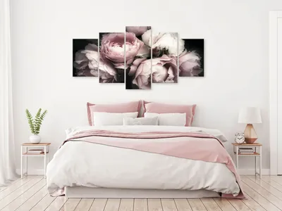 Produktbild von BLUMEN PÄONIEN Acrylglasbild Modern Wandbild Glasbilder Bilder b-B-0398-k-m
