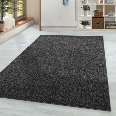 Zdjęcie produktu dla Homebyhome Dywan pętelkowy z krótkim włosiem – jednolity wzór, nowoczesny i łatwy w pielęgnacji do salonu, wymiary: 80 x 150 cm