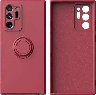 Produktbild von Galaxy Note 20 Ultra Handyhülle, Ring Halter Ständer Kratzfeste Weiche Silikon schutzhülle für Samsung Galaxy Note 20 Ultra 5G