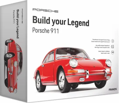 Produktbild von FRANZIS 67247 - Porsche 911 - Build your Legend Signalrot