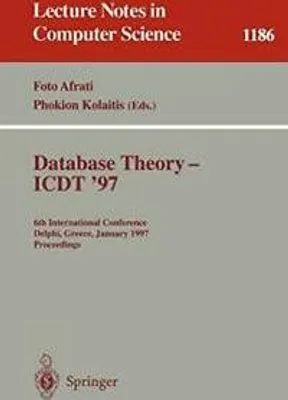 Produktbild von Database Theory - ICDT '97