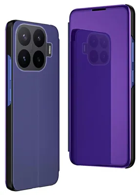 Produktbild von Handy Hülle Flipcase für Xiaomi 17T Pro Spiegel Smart Wake UP Cover Lila