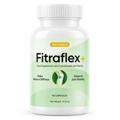 Productafbeelding van Fitraflex Plus voedingssupplement – 60 capsules – met rundvleescollageenpeptiden, methylsulfonylmethaan (MSM) en natriumhyaluronaat – voor volwassenen., AI-gegenereerde afbeelding