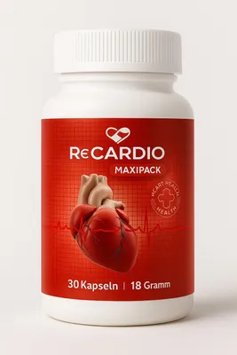 Produktbild von ReCardio – 30 Kapseln | Zur Unterstützung von Herz und Kreislauf