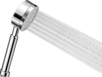 Produktbild von Duschkopf Hochdruck aus Edelstahl 304 Handbrause Dusche Badezimmer Wassersparend Einfache Installation