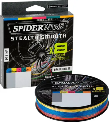 Produktbild von SpiderWire Stealth Smooth 8 Multi Color - 300m geflochtene Angelschnur, Durchmesser/Tragkraft:0.15mm / 16.5kg