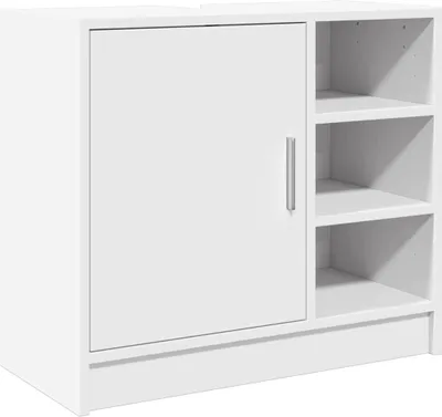 Obrázek produktu pro vidaXL Vanity unit white 63x29x55 cm materiál na bázi dřeva