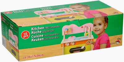 Image de Marionnette Wooden Toys - Jouet Cuisine Bois 36 x 17 x 36 cm