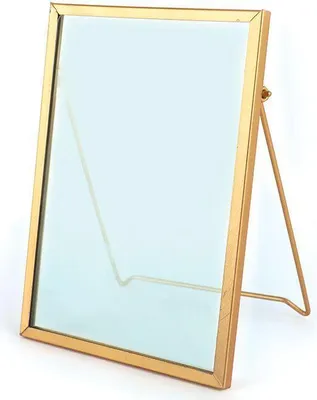 Produktbild von Vintage Glasrahmen - Rechteck - 13 x 18,5 cm
