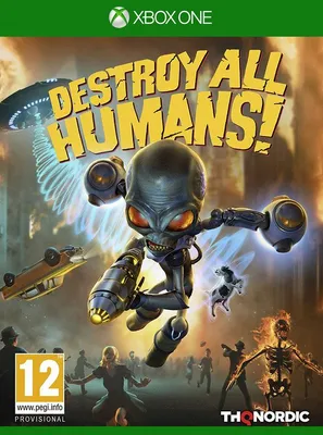 Zdjęcie produktu dla Microsoft Destroy All Humans!, Xbox One, Powyżej 13 lat