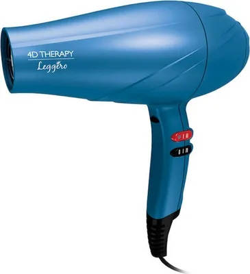 Obrázok produktu pre GA.MA Leggero Ion 4D Therapy, AC, Čierna, Modrá, Jednofarebné, Pútko na zavesenie, 2,8 m, Taliansko
