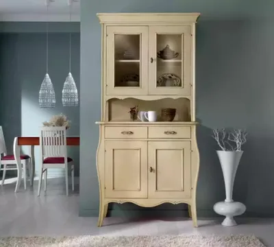 Obrázek produktu pro Skleněná vitrína skříňka nábytek ve stylu dřeva Skleněné skříňky